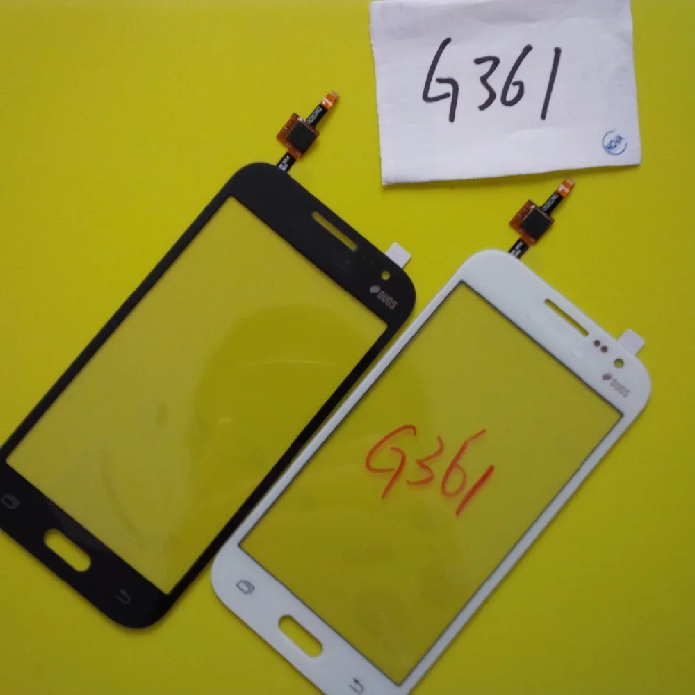 

20Pcs/Lot G361F Digitizer Lens Repair Parts For Samsung G361 Touch Sensor Panel ; DHL EMS Free Shipping