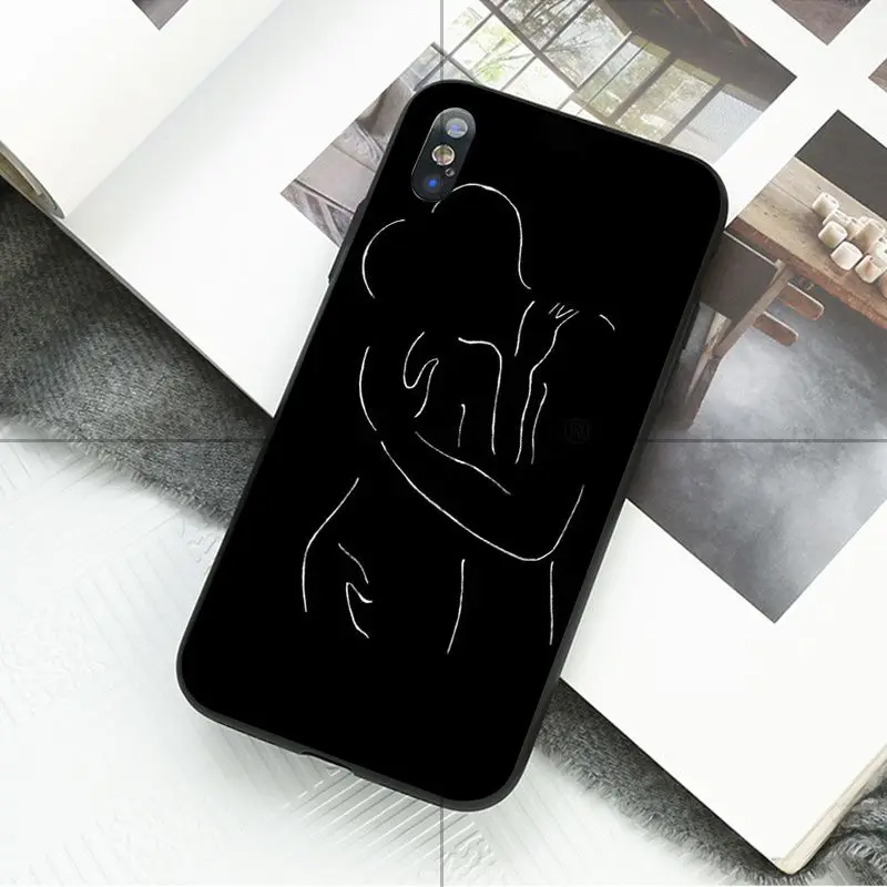 Чехол для телефона Ruicaica в минималистском стиле Apple iPhone 8 7 6 6S Plus X XS MAX 5 5S SE