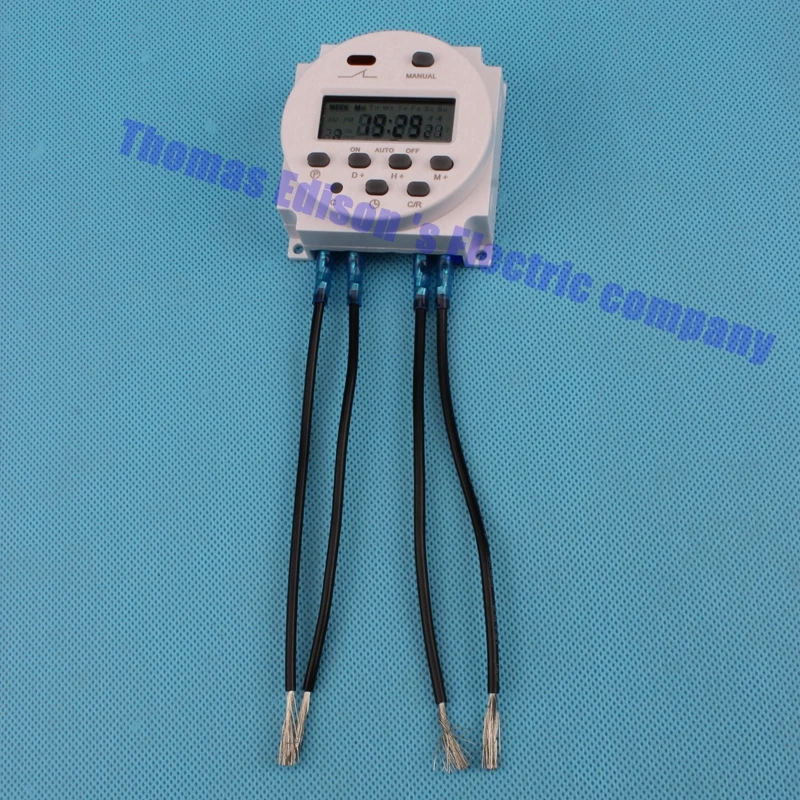 Цифровой Время переключения CN101A DHC15 THC 101A время переключатель Timer12V 24 V 110 220 AC 8A к 16A