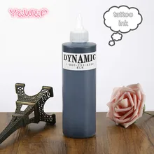 Y& W& F Pro 249 мл Черные динамические микроблейдинг чернила для татуажа Перманентный макияж микропигмент для боди-арта татуировки живопись косметика
