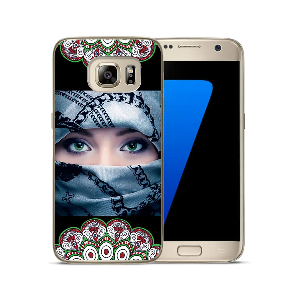 Smart Back Protective Phone Cover Case FOR Samsung S5 Soft TP Case FOR Samsung S8 Clear painted Case FOR Galax S6 S7 S8 Plus S9 (12)