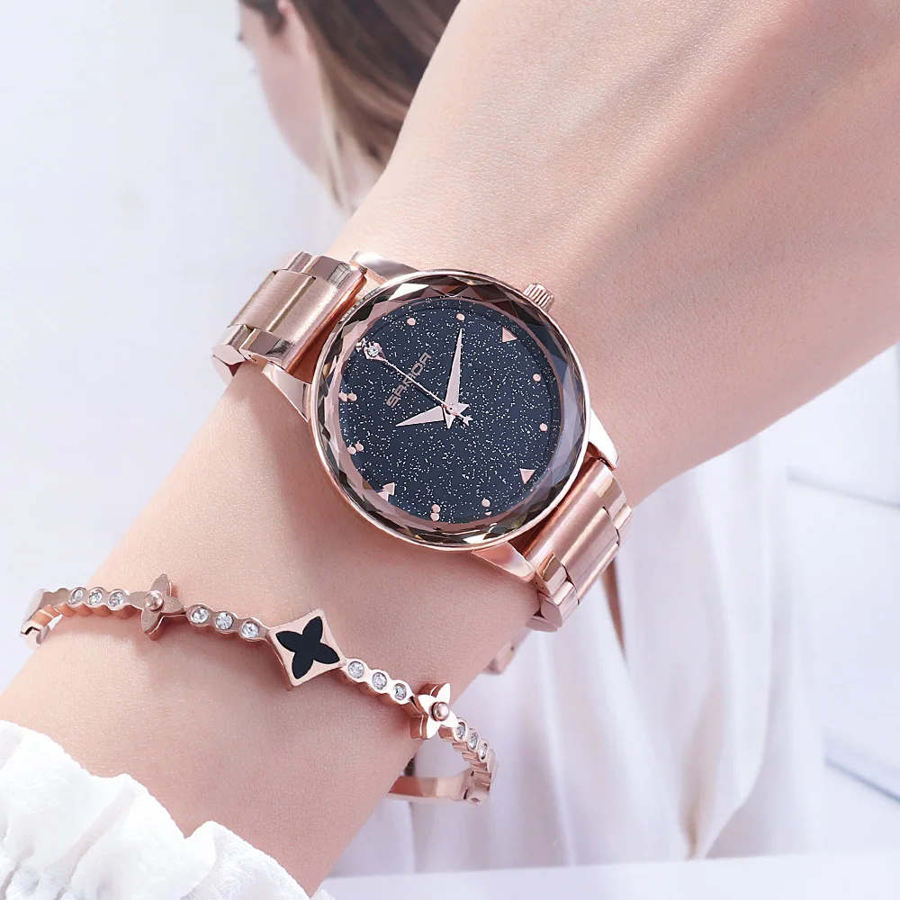 

2019 Simple Women Watches Luxury Waterproof stainless steel gold Bracelet casual lady watch dress clock montre femme reloj mujer