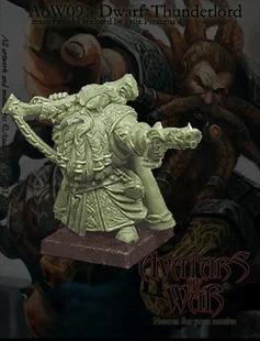 WFB-Pistolas de héroes enanos Daren, 28mm