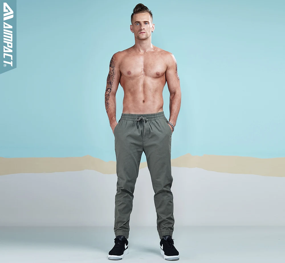 Aimpact 2017 New Men's Casual Pants Fashion Chino Jogger Pant (13)