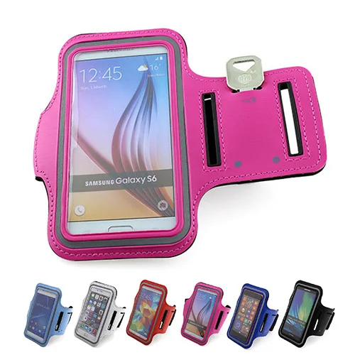 Outdoor Sports mobile phone holder For Samsung Galaxy S6 S5 S4 S3 ArmBand Case for galaxy A5 A3 bag | Мобильные телефоны и