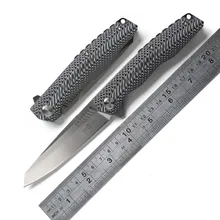 TWO SUN TS16 D2 blade Flipper ball brearing Tactical folding knife G10 handle camping Pocket knives