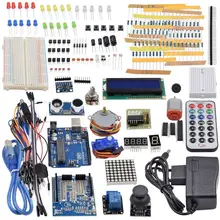 Конечный стартер комплект включая ультразвуковой датчик, UNO R3, LCD1602 экран для arduino UNO Mega2560 UNO Nano с пластиковой коробкой ЕС