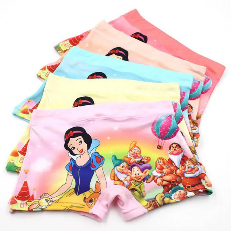 Детское нижнее белье трусики Новинка 2017 шорты для девочек милый мультфильм