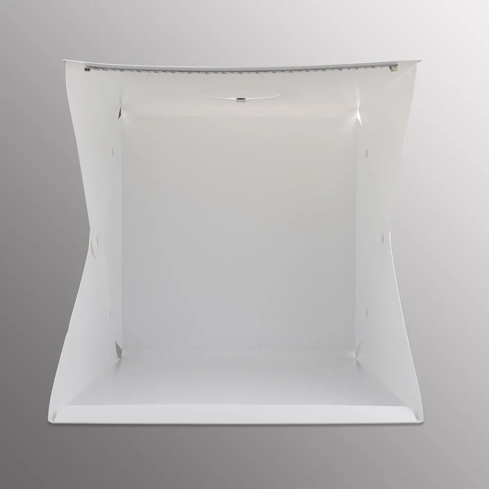 Портативный 40 см складной студийный диффузный софтбокс светильник с светодиодный светильник черно-белый фон для фотосъемки камера фотостудия коробка