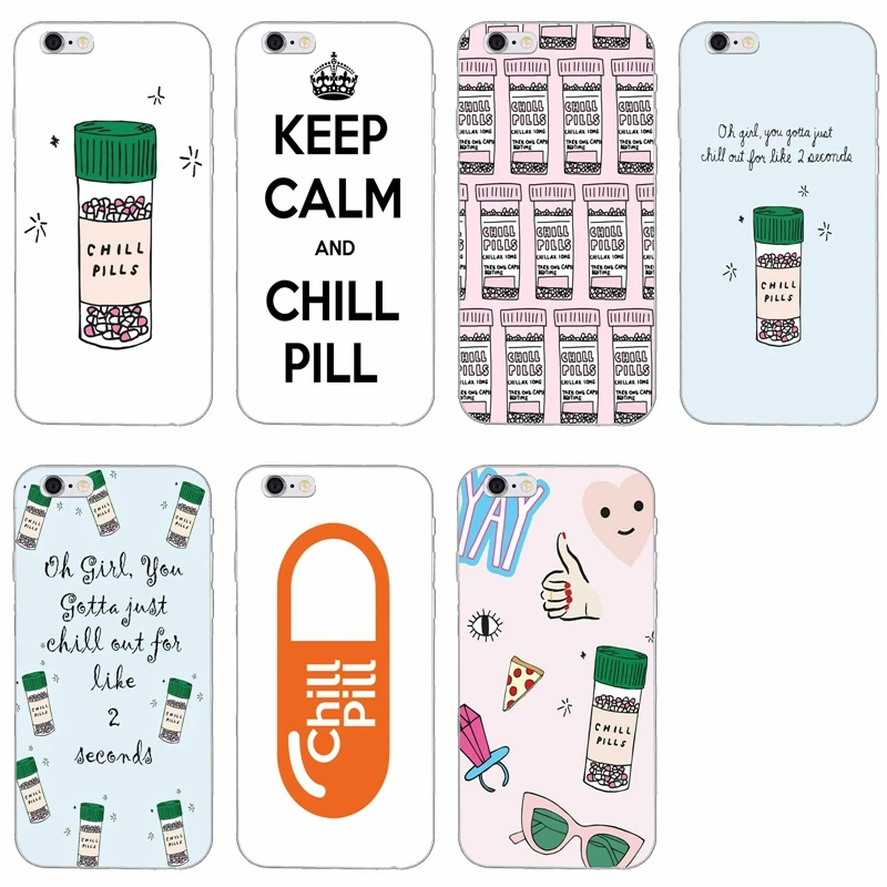 Laumanschills Pills Chocolate Slim Silicone Soft Phone Case For Iphone 4 4s 5 5s 5c Se 6 6s Plus 7 7plus 8 8plus X Half Wrapped Cases Aliexpress