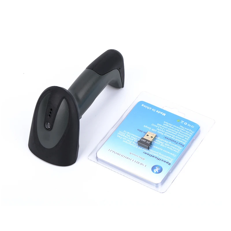 

Newest Wireless Laser Mini Bluetooth Barcode Scanner Handheld 1D Barcode Scanner For Retail Shops