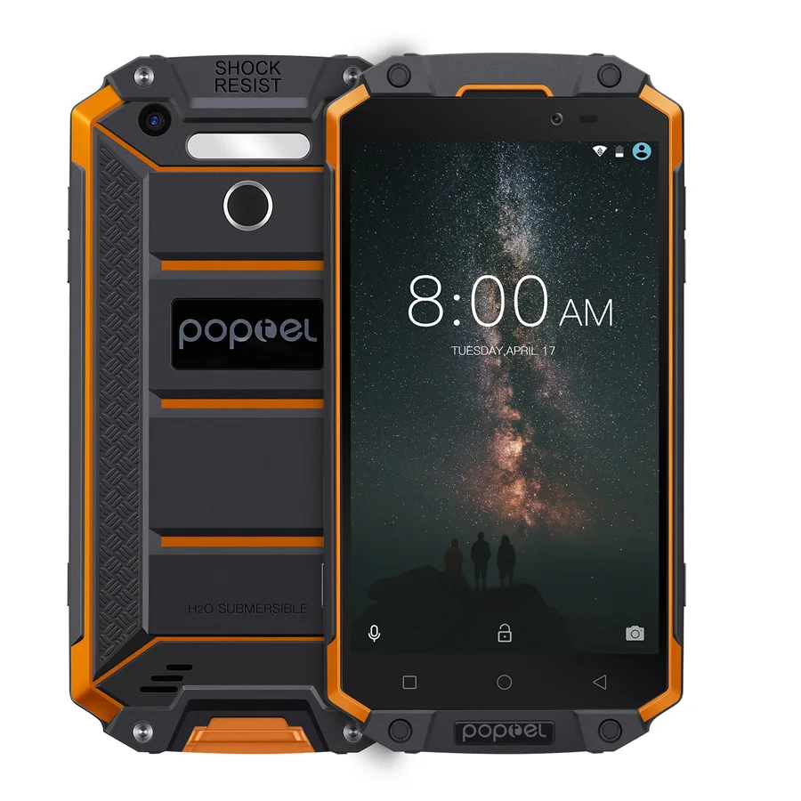 POPTEL P9000 Max IP68 водонепроницаемый ударопрочный мобильный телефон экран 5 дюйма FHD 4