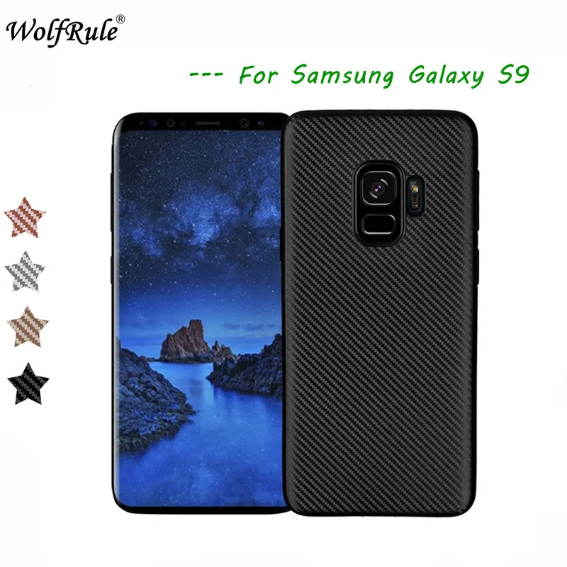 Чехол wolfrole для Samsung Galaxy S9 роскошный чехол с полной защитой мягкий из ТПУ Funda G9600
