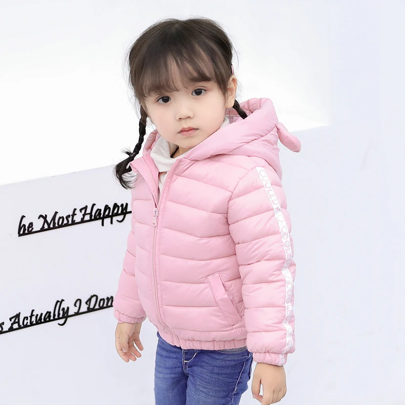 

Fashion Autumn Hooded Kids Jackets For Girls Children's Jackets Baby Winter Coat Down Jacket For Boys Parka Children Outwear