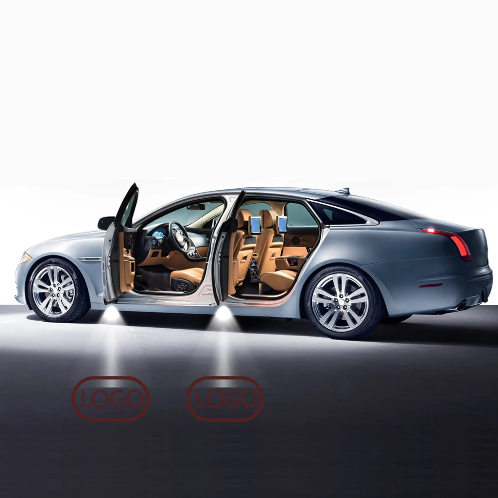 Для AMG логотип HD двери автомобиля света для Mercedes Benz W204 C200 C230 C260 C280 C300 C класса Shadow