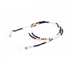 Акриловая цепочка для очков с бусинами, цепочки для очков, очки для чтения, солнцезащитные очки, ремешок, держатель шнура, аксессуары для шеи и головы