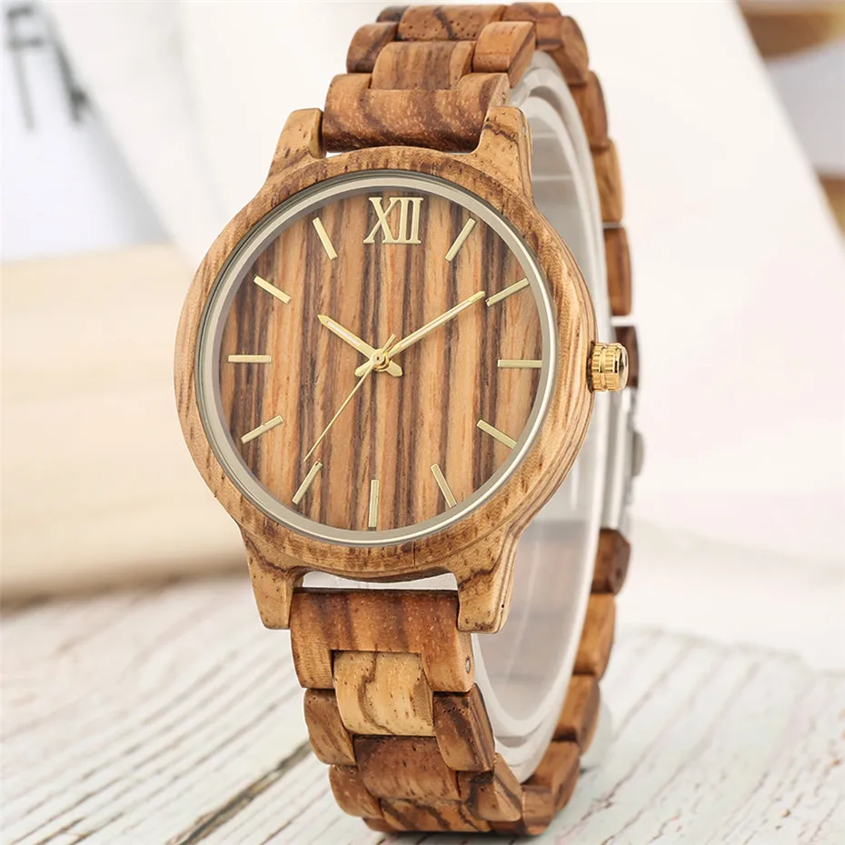 Reloj femenino стильные полностью деревянные часы кварцевые часы дисплей женские часы уникальная древесина браслет наручные часы новое поступление