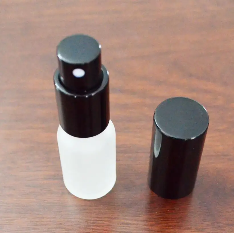 

Wholesale 10ml Frosted Glass Essential oil Bottle,Empty Cosmetics Packaging Container 100pcs