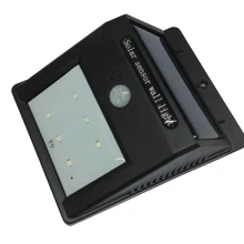 Светодиодный солнечный светильник движения Сенсор& Light Сенсор Солнечный свет 16 Светодиодный s свет Открытый Путь Настенный светильник безопасности пятно освещение