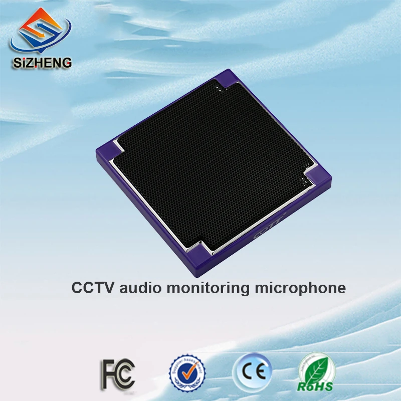 

SIZHENG MX-K30 Digital original voice video surveillance audio microphone sound pick up device -25dB for CCTV security solutions