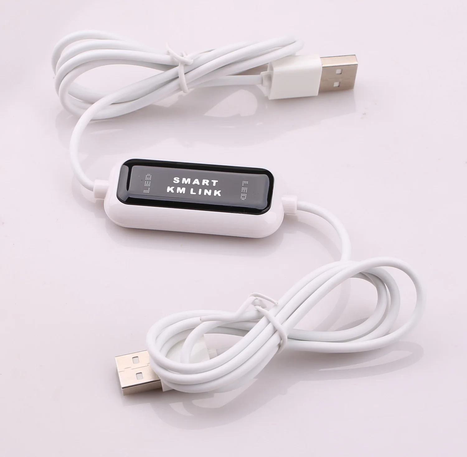 

2018 NEW USB PC To PC Online Share Sync Data Link Net Direct Data File Transfer Bridge LED Cable Easy Copy Between 2 Computers