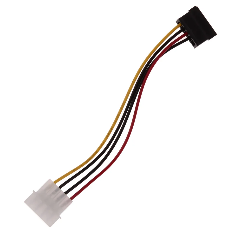 3 шт. IDE К Serial ATA SATA жесткий диск адаптер питания кабель 4 Pin к 15 HDD CD ROM диски провод|ata