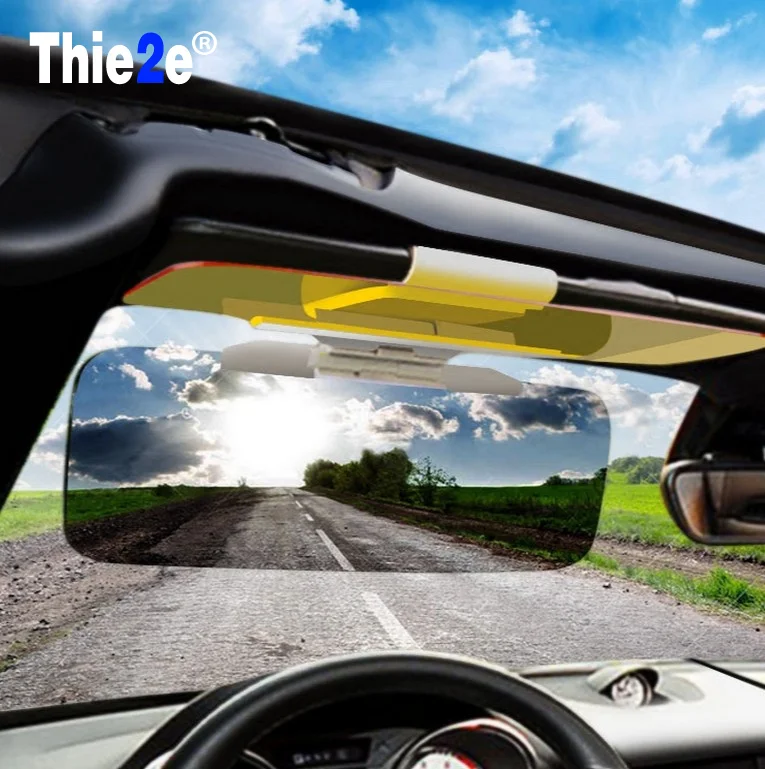 High Quality HD Car Sun Visors Goggles Day Night Anti dazzle Mirror