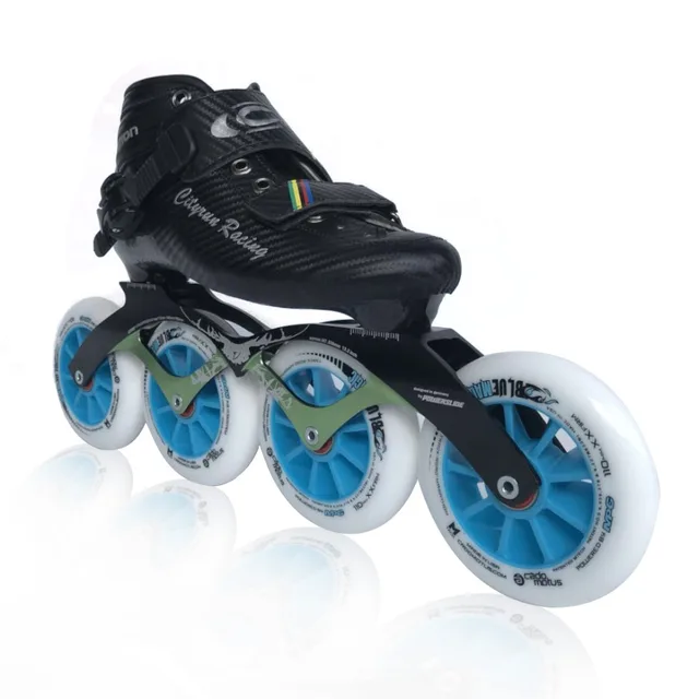 Professional inline speed skates Carbon inline speed skating shoes