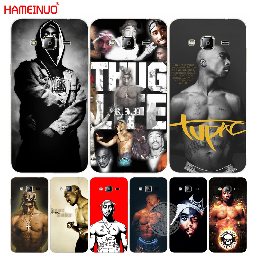 HAMEINUO 2pac Tupac и Biggie чехол для телефона Samsung Galaxy J1 J2 J3 J5 J7 MINI ACE 2016 2015 | Мобильные