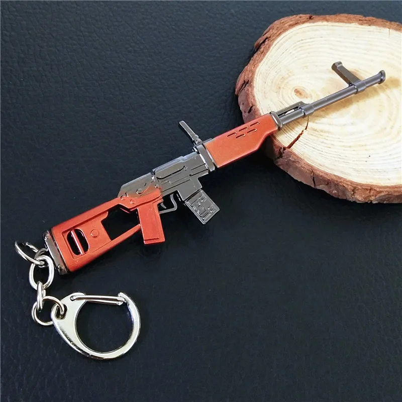 Брелок для ключей с изображением игры в ночь "Крепостная башня", 12 см, модель пистолета, брелок из сплава, брелок для ключей, коллекция, украшение, брелок для ключей, ювелирные изделия для игры llaveros
