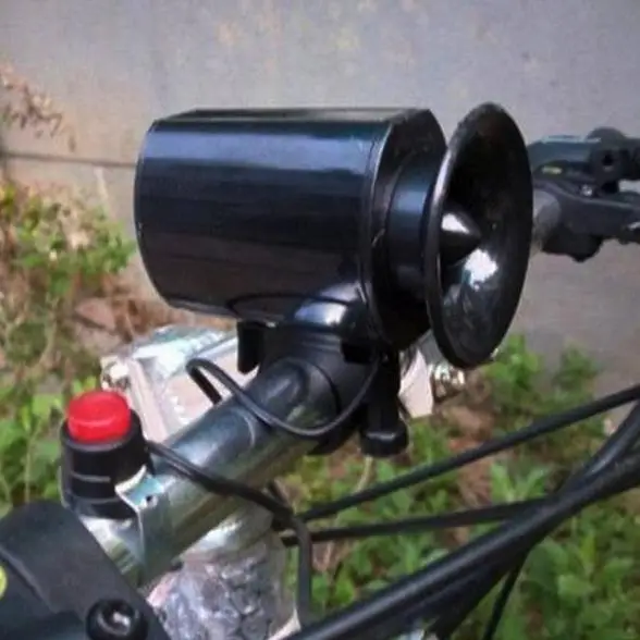 Водонепроницаемый черный 6 звуков ультра-громкий, электронный велосипедный Звонок велосипед рог сирена высокая