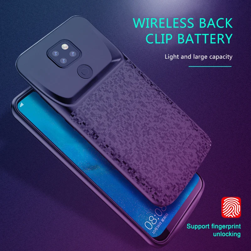 Чехол для зарядного устройства Huawei Mate 20 чехол аккумулятора Pro внешний