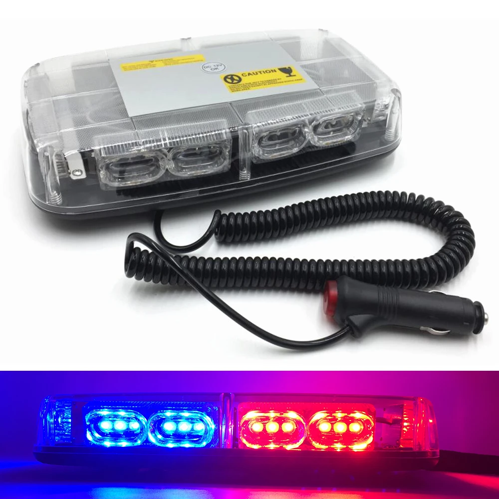 36LEDs Super Bright Car Roof Warning Light Dome LED Flashing Strobe