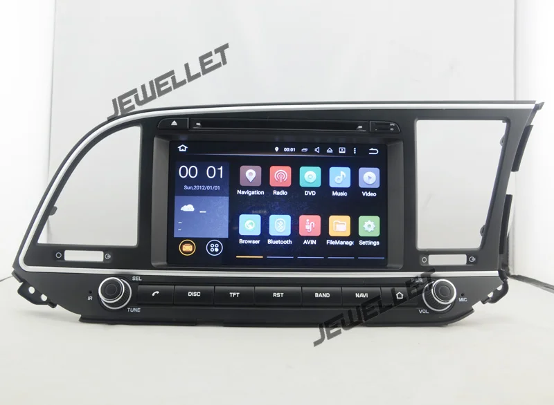 

Octa core IPS screen Android 9.0 Car DVD GPS radio Navigation for Hyundai Elantra Avante RHD 2017 with 4G/Wifi DVR OBD