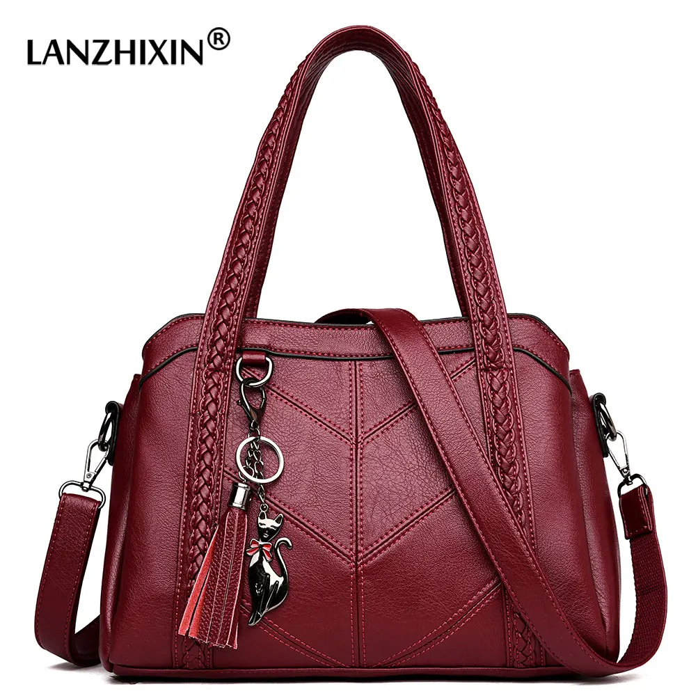 الإناث حقائب السيدات حقيبة يد فاخرة حقائب النساء مصمم حقيبة يد جودة عالية أكياس Crossbody للنساء رداء علوي غير رسمي-حقائب بيد حمل