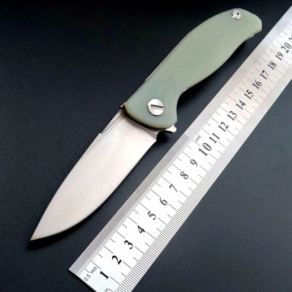 

Eafengrow F3 Folding Knife ball bearing Camping knives G10 Handle Pocket Tactical Knife Flipper Outdoor Survival Tool Knives
