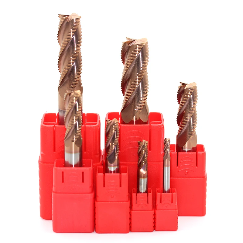 

1pc End Mill Diameter 14mm HRC58 4F-D14X100L Roughing Carbide Milling Cutter Milling Bit Lathe Tool