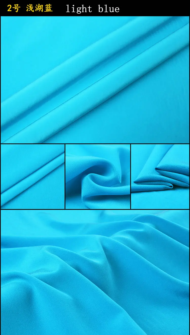20 момме 114 см многоцветная натуральная шелковая крепдешин ткань для шелкового платья высокого качества H1CDC2