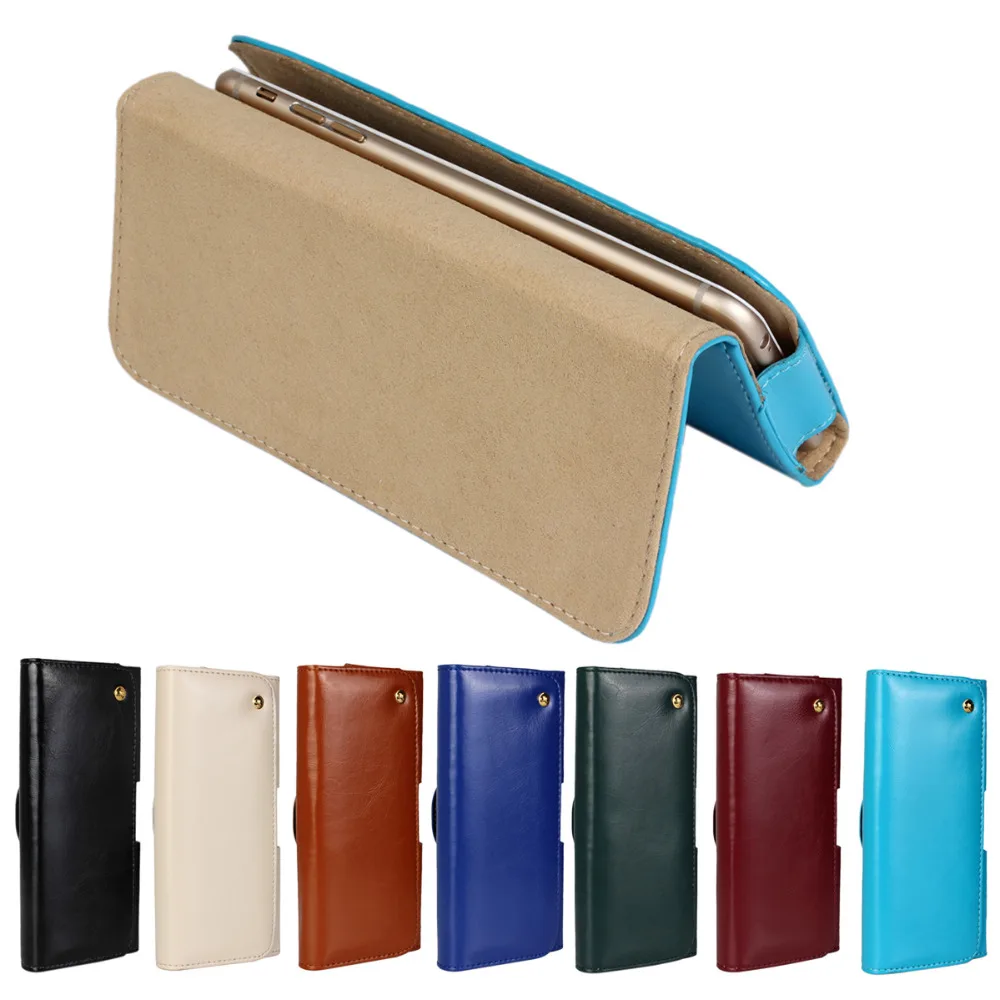 

Coque For iphone 6 Phone Bag Mobile Cover Leather Case Belt Clip Pouch Fundas Capa For iphone 6Plus Cases Etui Accessory Bags