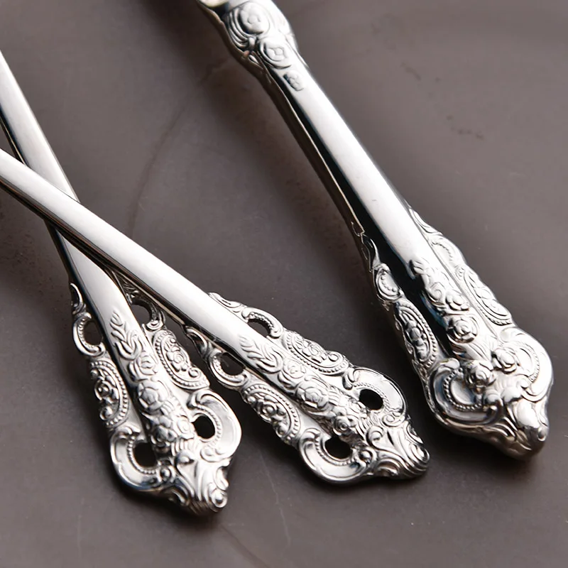 Vintage Western Gold Plated Cutlery (11)