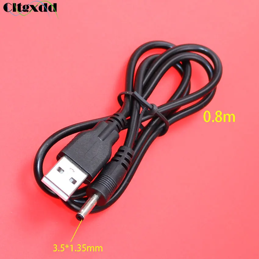 Cltgxdd кабель питания постоянного тока USB порт для 2,0*0,6 мм 2,5*0,7 мм 3,5*1,35 мм 4,0*1,7 мм 5,5*2,1 мм 5 В DC баррель Jack разъем кабеля питания - Цвет: 3.5mm x 1.35mm