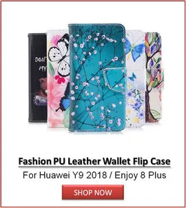 Для huawei Y9 чехол 360 Защитный флип-кошелек чехол для huawei Enjoy 8 Plus чехол для смартфона Funda huawei Y92018 кожаный чехол s