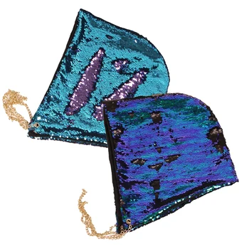 

10PCS / LOT SINGYOU Hip Hop Hat Fashion Sequin Beanie Cap Winter Hat for Women Change Colors Christmas Cap