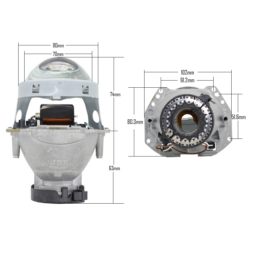 TAOCHIS 2 шт. автомобильный головной светильник 3,0 дюймов Bi-xenon Hella 3R G5 5 объектив проектора автомобильный Стайлинг модифицированный головной светильник D2s