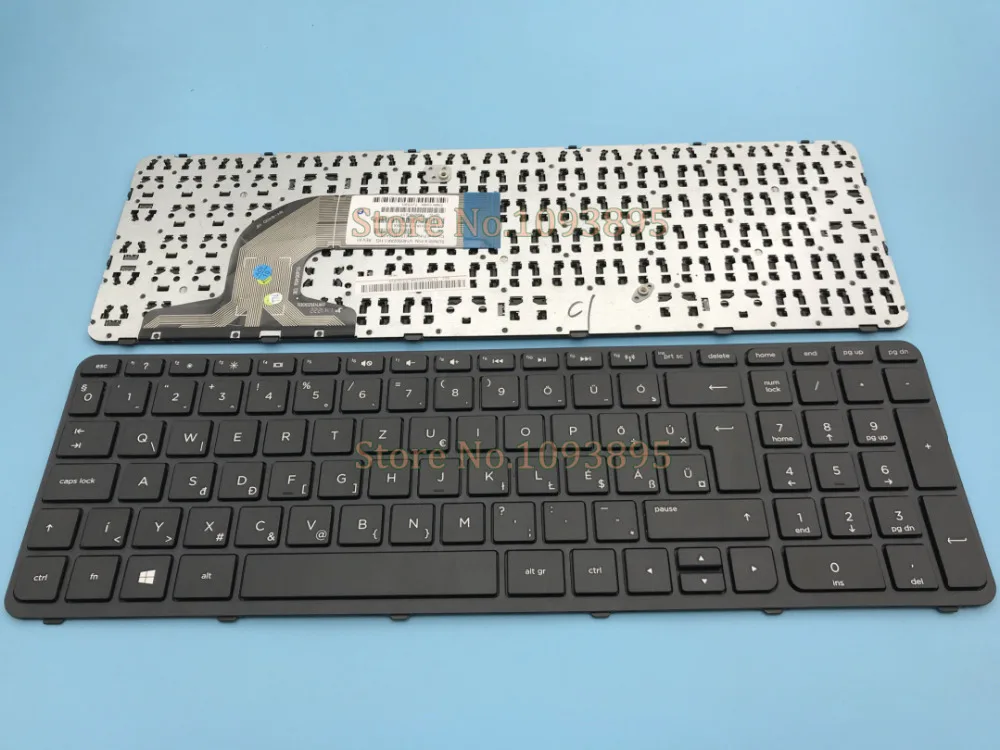 Новая Венгерская Клавиатура для ноутбука HP Pavilion 250 G2 G3 255 256 клавиатура с рамкой |