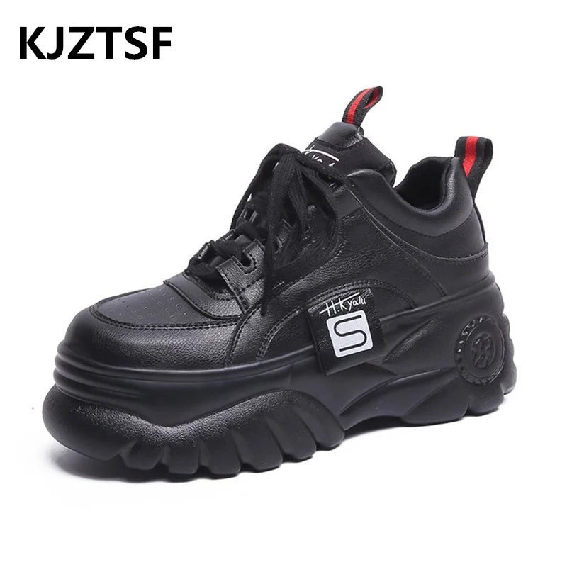 

basket femme sneakers women 7 CM 2019 New Spring summer Ultralight platform sneakers fashion Comfortable casual shoes women