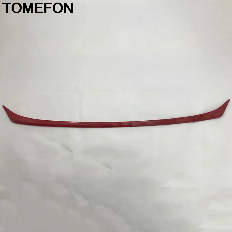 

TOMEFON For Toyota Camry XV70 2017-2019 Front Lower Bumper Grille Bottom Cover Protector Strip Trim Exterior Accessories ABS