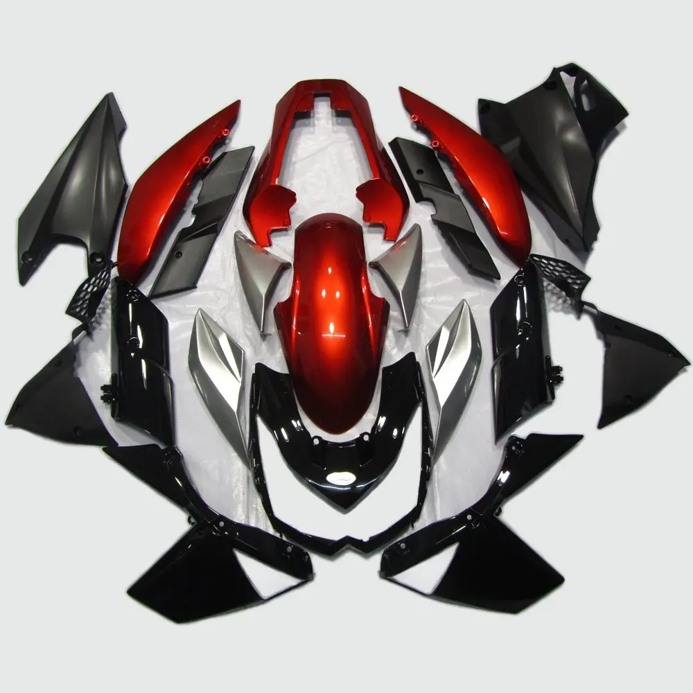 

Motorcycle Fairing Kit Bodywork For Kawasaki Z1000 Z 1000 2010 2011 2012 2013 Full Fairings Injection Molding ABS Red Black