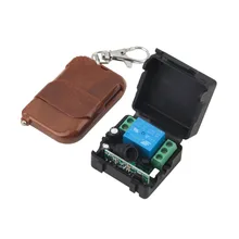 1pc DC 12v 10A relay 1CH wireless RF Remote Control Switch Transmitter+ Receiver 433MHz 1pc DC 12v 10A relay 1CH wireless RF Remote Control Switch Transmitter+ Receiver 433MHz