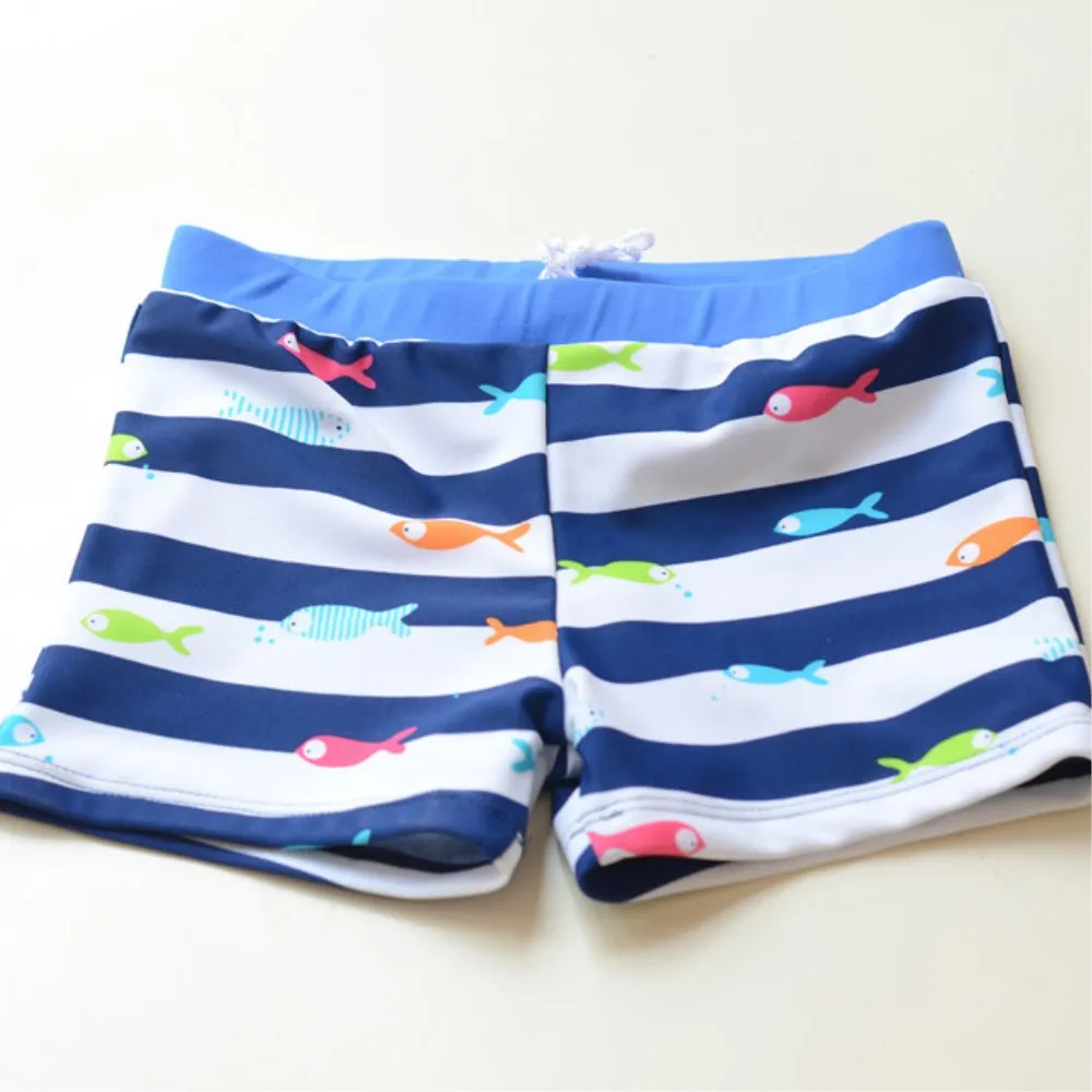 Style A 19 стилей Детские Infantil Дети с изображением рыбы мультфильм плавание короткий чемодан Мальчики Купальники Пляжные шорты детские купальный костюм - Цвет: Style A